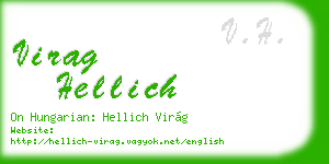 virag hellich business card